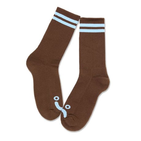 POLAR SKATE CO.（ポーラー スケート カンパニー）"Rib Socks | Happy Sad"