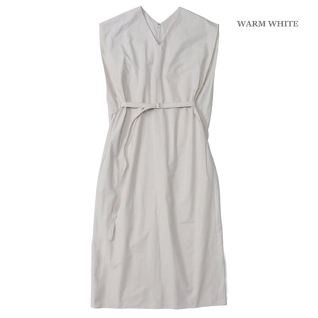 Ladie's / ATON（レディース エートン）"COTTON BROAD FRENCH SLEEVE DRESS"