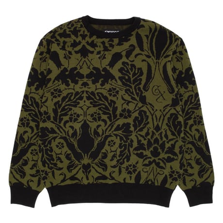 GX1000（ジーエックス1000）"Jacquard Knit Floral Sweater"