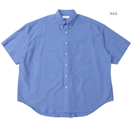 Graphpaper（グラフペーパー）"Oxford S/S Oversized B.D Shirt"