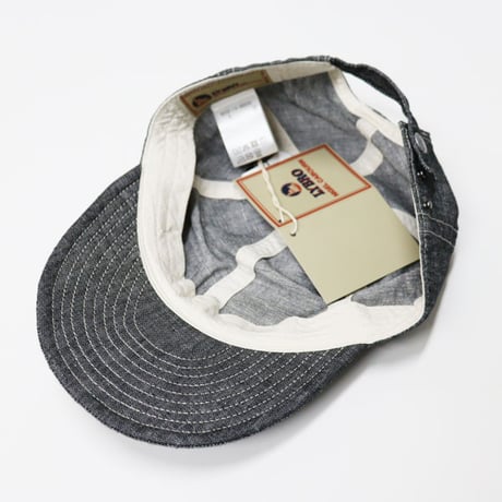 Nigel Cabourn × LYBRO（ナイジェルケーボン×ライブロ）"AC01 WORK CAP - LINEN DENIM"