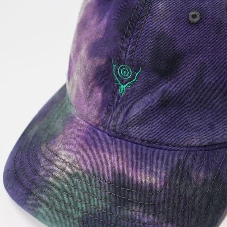 South2 West8 （サウスツーウエストエイト）"Strap Back Cap - Tie Dye"