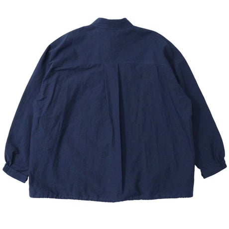 Graphpaper（グラフペーパー）"Cotton Linen Seersucker L/S Pullover Shirt"