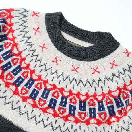 Nigel Cabourn（ナイジェルケーボン）"NORDIC SWEATER SNOW PATTERN"