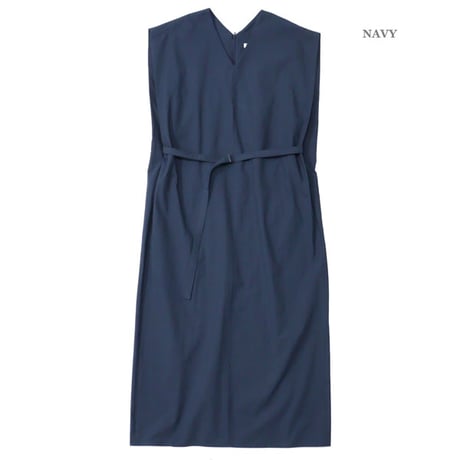Ladie's / ATON（レディース エートン）"COTTON BROAD FRENCH SLEEVE DRESS"