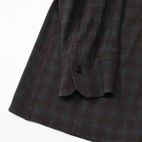 MAATEE&SONS（マーティーアンドサンズ）"OP COLLLAR SHIRTS RAYON強撚 BRCHECK"
