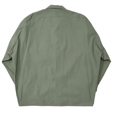 nonnotte（ノノット）"Draping Open Collar Shirt Type A"