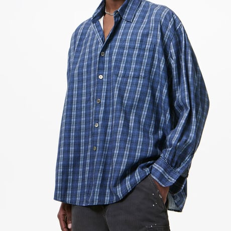OUR LEGACY（アワー レガシー）"BORROWED SHIRT - Check Please Print"