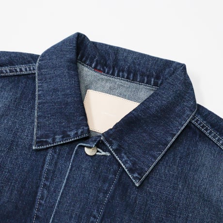 Graphpaper（グラフペーパー）"Selvage Denim Trucker Jacket - DARK FADE"