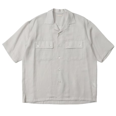 ULTERIOR（アルテリア）"TA/R/L TWILL OPEN COLLAR SHIRT"