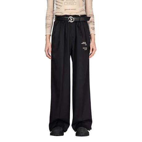 DAIRIKU（ダイリク）""TATTOO" Adjuster Wide Slacks"
