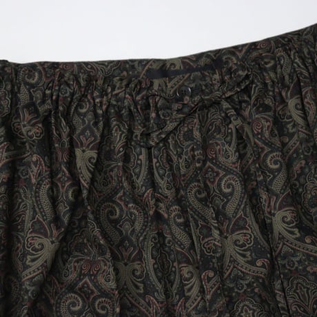 KHONOROGICA by KICS DOCUMENT.（コノロジカ by キクスドキュメント）"CTTN PAISLEY GATHERED PT"