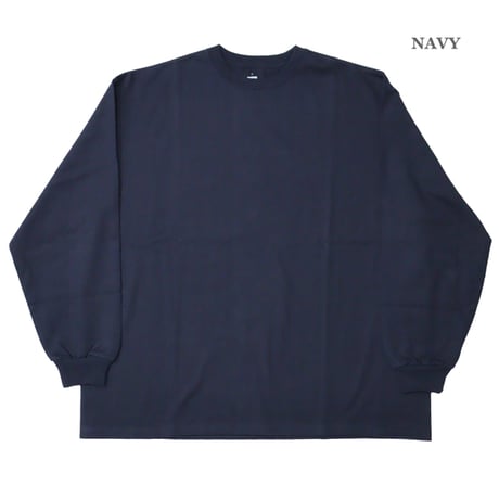 Graphpaper（グラフペーパー）"Heavy Weight L/S Oversized Tee"