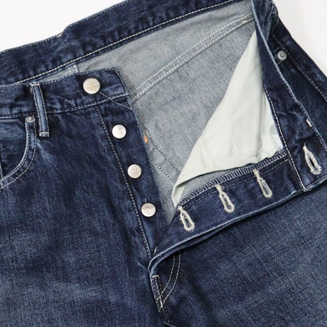 Graphpaper（グラフペーパー）"Selvage Denim Five Pocket Tapered Pants - DARK FADE"
