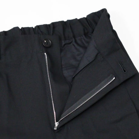 nonnotte（ノノット）"Draping Crotch Box Pleats 1Tuck Trousers"
