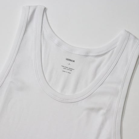 ULTERIOR（アルテリア）"TUBULAR TANK TOP"