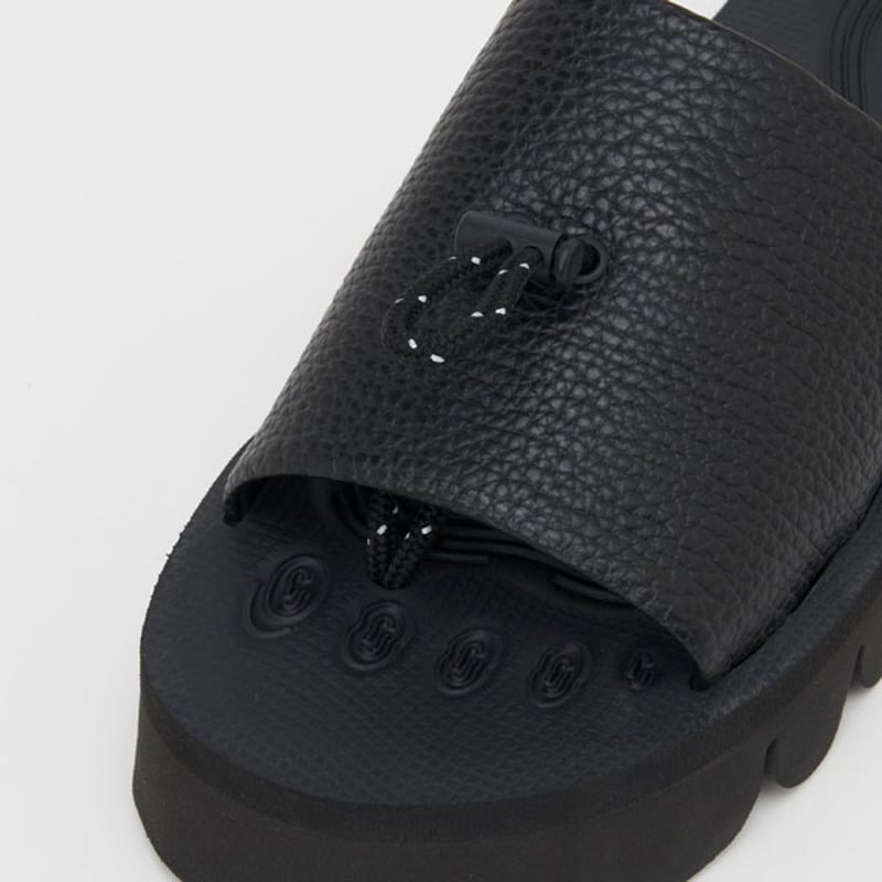 25SS Hender Scheme cord slide サンダル Hender Scheme / cord slide (Black)
