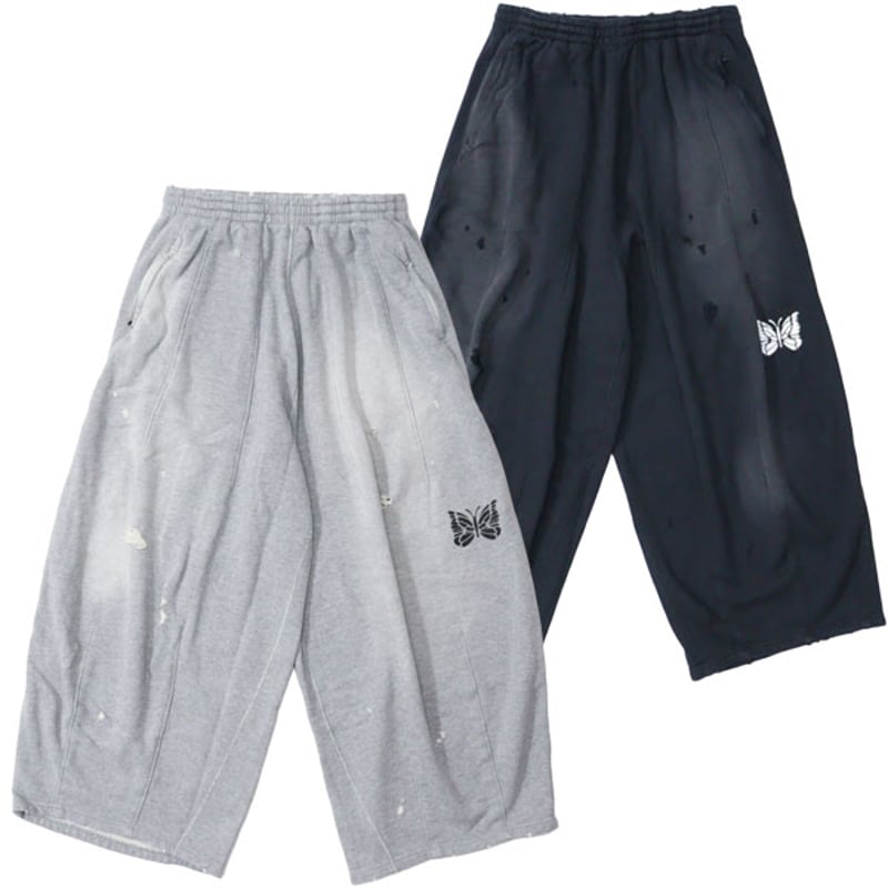 【わーくにさん専用】needles deconstructed h.d M NEEDLES/ニードルズ/DECONSTRUCTED H.D.SWEAT PANT - COTTON FRENCH