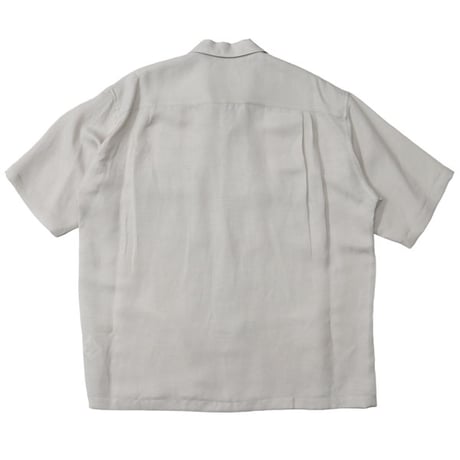 ULTERIOR（アルテリア）"TA/R/L TWILL OPEN COLLAR SHIRT"