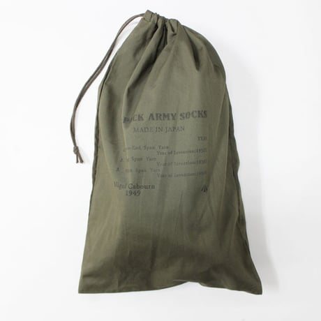 Nigel Cabourn（ナイジェルケーボン）"3-PACK ARMY SOCKS"