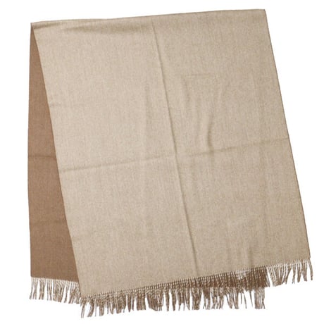 The Inoue Brothers...（ザ イノウエブラザーズ）"Two-Colour Large Brushed Stole"