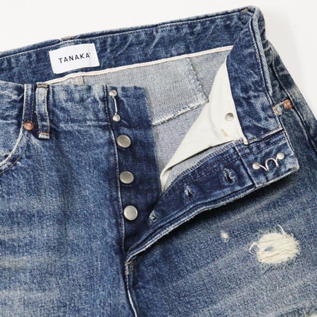 TANAKA（タナカ）"STRAIGHT JEAN TROUSERS - 60’s BLUE"