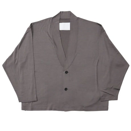 nonnotte（ノノット）"Minimum Smoking Jacket - Super120' Washable Wool Jersey"