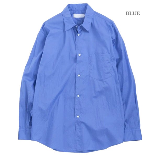 グラフペーパー 25AW Broad Regular Collar Shirt 25AW】Graphpaper Broad L/S Oversized Regular Collar Shirt