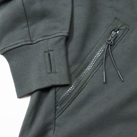 C.P. Company（シーピーカンパニー）"SWEATSHRTS HOODED OPEN IN DIAGONAL RAISED FLEECE"
