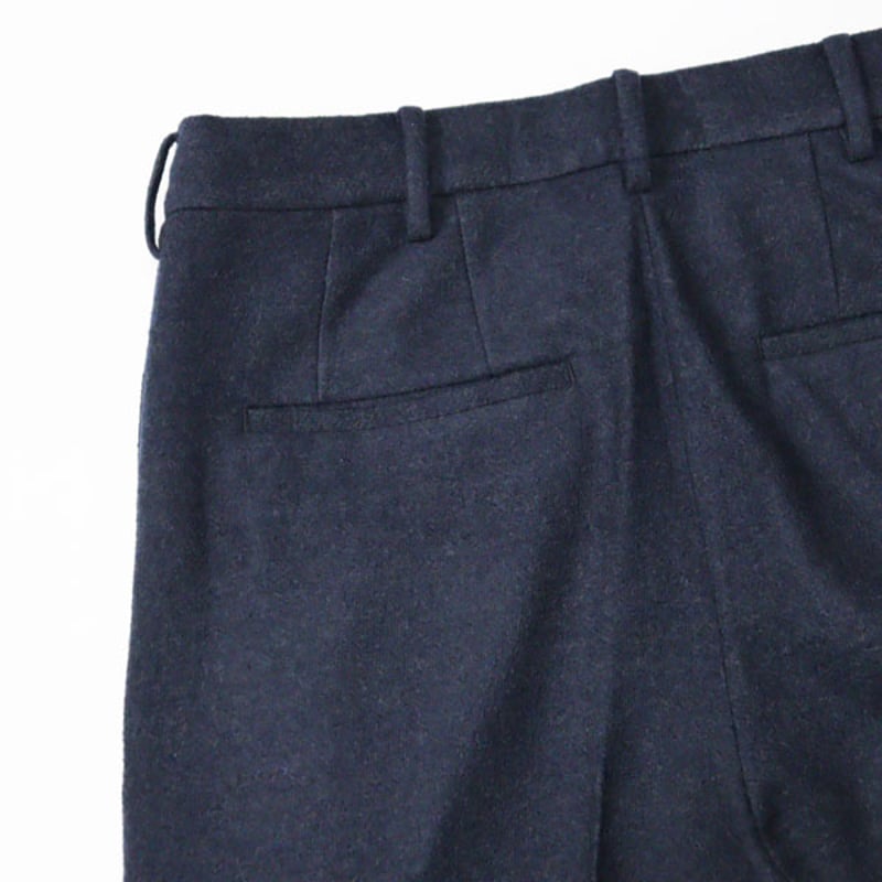 パンツ nonnotte NO TUCK WIDE STRAIGHT TROUSERS BACK SATIN GABARDINE NO TUCK WIDE STRAIGHT TROUSERS - WUNDER