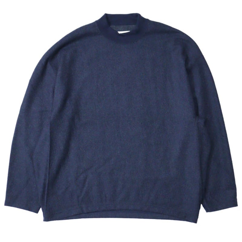 ノノット NONNOTTE ライトメルトン ドレーピング クルーネック nonnotte（ノノット）