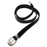 OUR LEGACY（アワー レガシー）"2 CM BELT - Black Leather"