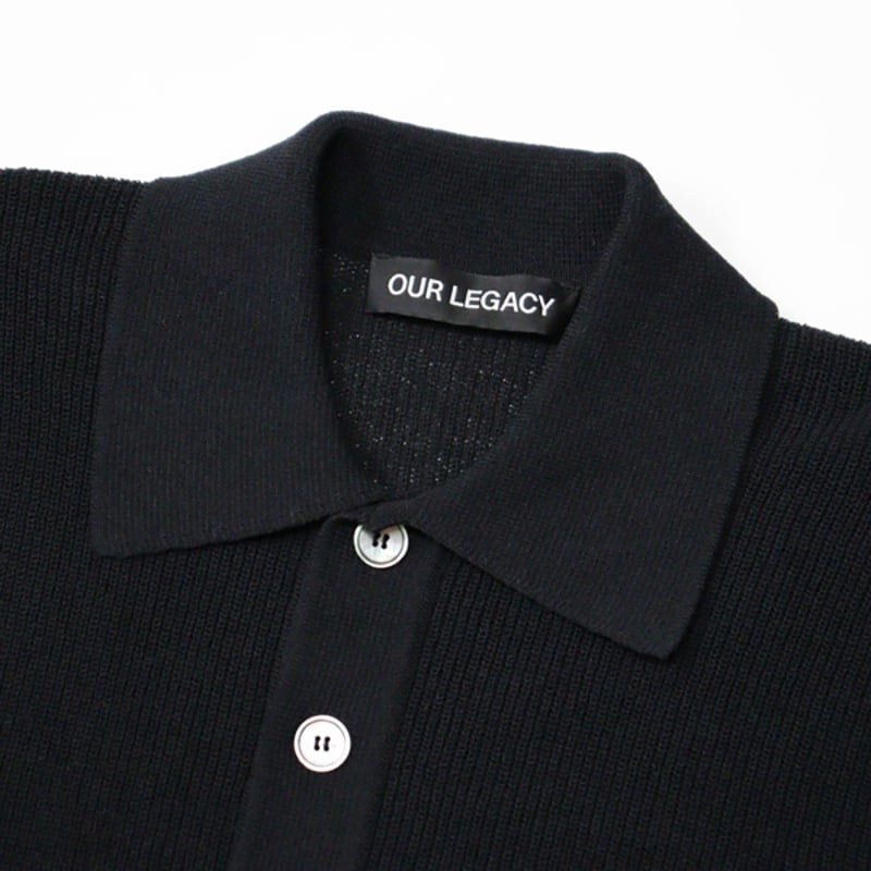 9,400円our legacy ニットポロ