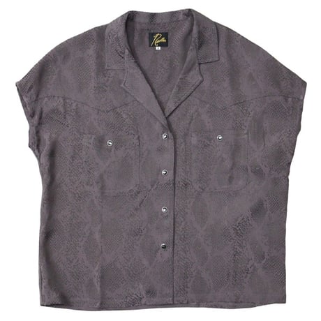Ladie's /NEEDLES WOMAN（ニードルス ウーマン）"Cowboy French Sleeve Blouse - Python Jacquard"