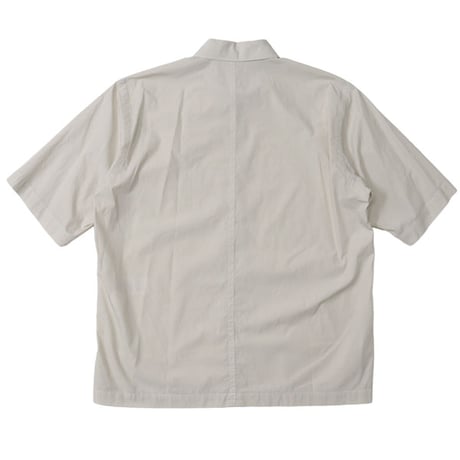ATON（エートン）"SHRINK COTTON LAWN OVERSIZED HALF SLEEVE SHIRT"