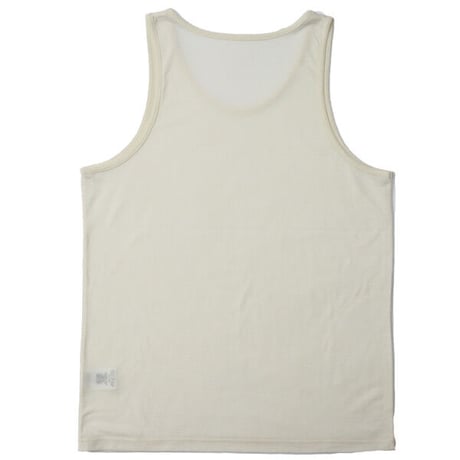 BROWN by 2-tacs（ブラウン バイ ツータックス）"BAA tank - white"