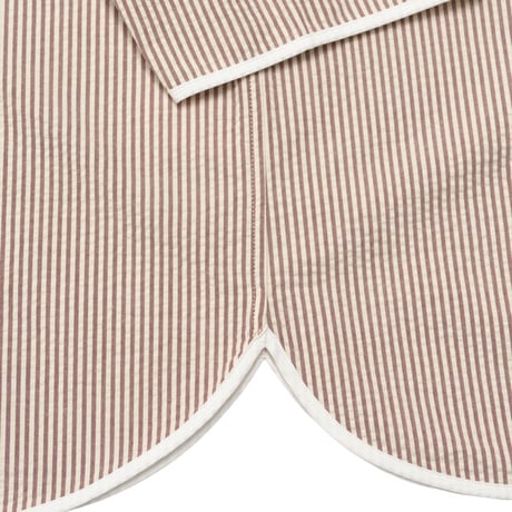 HENLEY NECK DEPARTMENT（ヘンリーネック デパートメント）"Allen - SIDOGRAS MAROON SEERSUCKER"