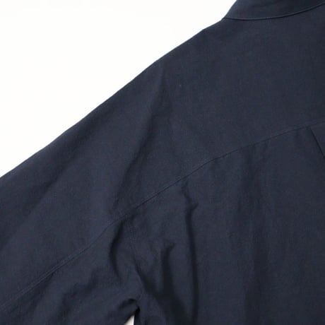 Graphpaper（グラフペーパー）"Cotton Linen Seersucker L/S Pullover Shirt"