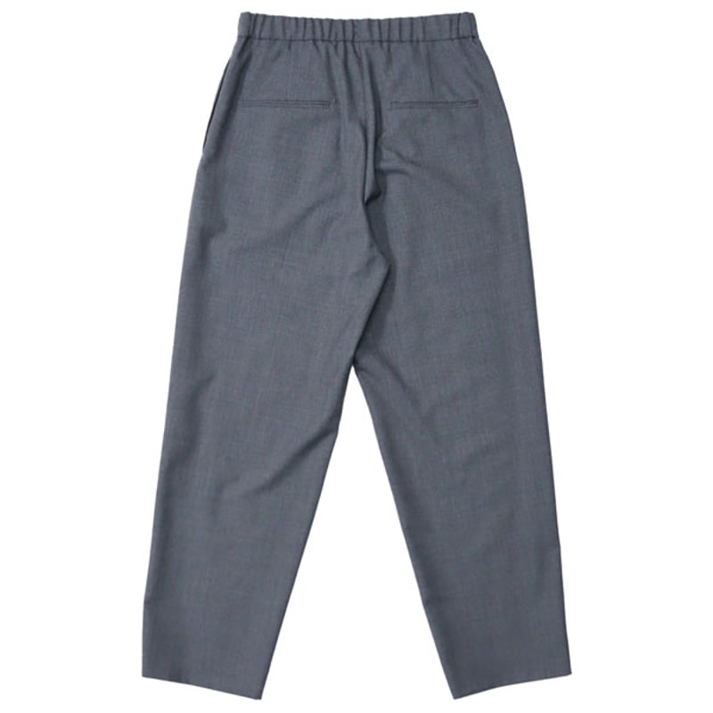 パンツ ATON WOOL TROPICAL TAPERED EASY PANTS ATON Wool Tropical Tapered Easy Pants Top Gray