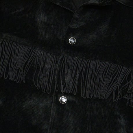 Ladie's /NEEDLES WOMAN（ニードルス ウーマン）"Fringe Open Collar Shirt Dress - Rayon Corduroy"