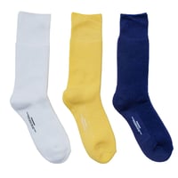 Graphpaper（グラフペーパー）"Graphpaper 3-Pack Socks - assort"