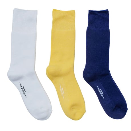 Graphpaper（グラフペーパー）"Graphpaper 3-Pack Socks - assort"