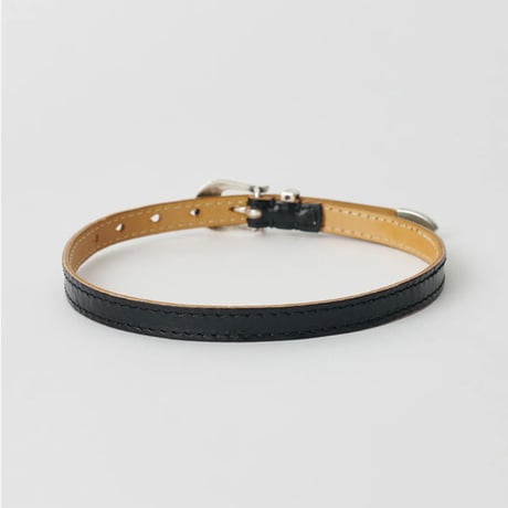 OUR LEGACY（アワー レガシー）"COWBOY WRAP AROUND - Deep Black Leather"
