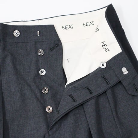 NEAT（ニート）"Wool Poplin Wide"