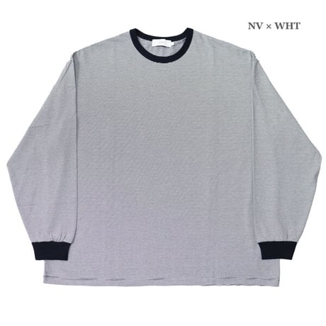 Graphpaper（グラフペーパー）"Narrow Border L/S Tee"