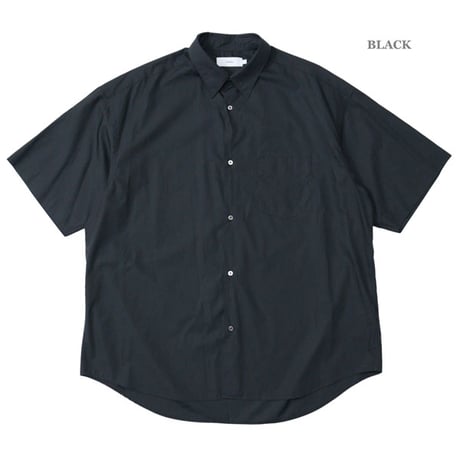 Graphpaper（グラフペーパー）"Broad S/S Oversized Regular Collar Shirt"