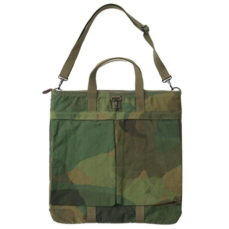 Nigel Cabourn（ナイジェルケーボン）"HELMET BAG FADE BRUSH CAMO"
