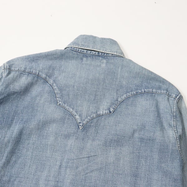 サイズ3 マーティーアンドサンズ ウエスタン シャツチャコール