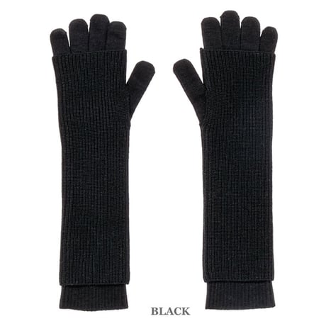 Ladie's / Graphpaper（レディース グラフペーパー）"Mercerized Fine Wool Knit Layered Gloves"