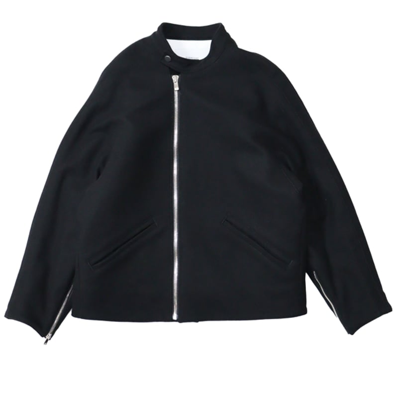 OVERCOAT MELTON SOUTAIN COAT 黒 サイズ1 OVERCOAT MELTON SOUTAIN COAT 黒 サイズ1